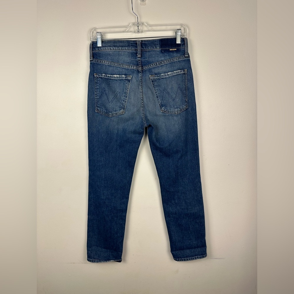 Mother The Scrapper Ankle High Rise Jeans Women’s Sz 25 - Picture 8 of 13